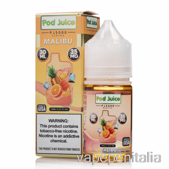 Vape Italia Malibu - Pod Succo Pj5000 - 30ml 35mg
